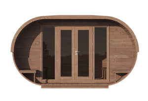 Camping Oval 400 | 4.0 x 4.0m - Northern Log Cabins