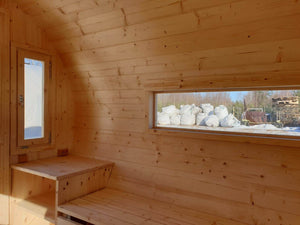 Camping Barrel Royal 446 | 4.5 x 2.4m - Northern Log Cabins