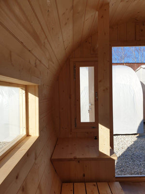 Camping Barrel Royal 446 | 4.5 x 2.4m - Northern Log Cabins