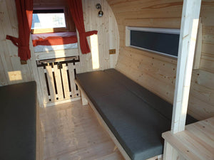 Camping Barrel Royal 446 | 4.5 x 2.4m - Glamping Barrel - Northern Log Cabins