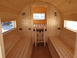 Camping Barrel Royal 446 | 4.5 x 2.4m - Northern Log Cabins