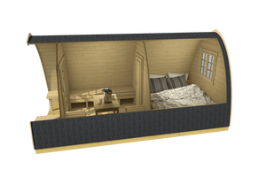 Camping Pod 480 | 4.8 x 2.4m - Northern Log Cabins