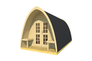 Camping Pod 480 | 4.8 x 2.4m - Northern Log Cabins
