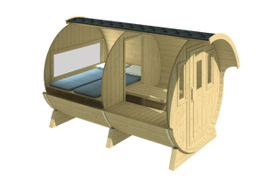 Camping Barrel 330 - Glamping Barrel - Northern Log Cabins