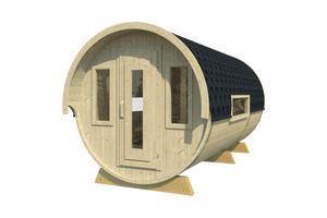 Camping Barrel Royal 446 | 4.5 x 2.4m - Glamping Barrel - Northern Log Cabins