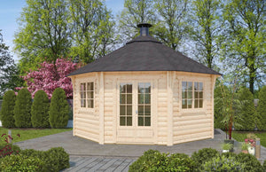 DANA Grill Cabin Gazebo | 17 m2 - Northern Log Cabins