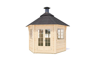 NORA Grill Cabin | 6m2 - Gazebo - Northern Log Cabins
