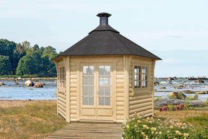 ALBA Grill Cabin Gazebo | 9m2 - Northern Log Cabins