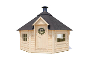 ROSCO BBQ Grill Cabin | 12 m2 - BBQ Grill Cabin - Northern Log Cabins