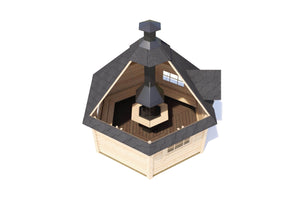 NILS BBQ Grill Cabin | 9m2 - BBQ Grill Cabin - Northern Log Cabins