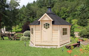 NILS BBQ Grill Cabin | 9m2 - BBQ Grill Cabin - Northern Log Cabins