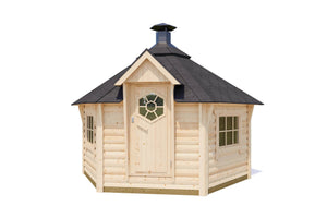 NILS BBQ Grill Cabin | 9m2 - BBQ Grill Cabin - Northern Log Cabins
