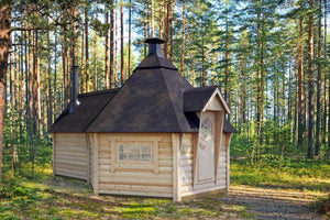 FILIP BBQ Grill Cabin + Sauna | 13m2 - Northern Log Cabins