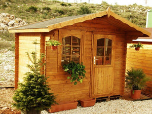 TRONDHEIM 2.9x2.2m Log Cabin - - Northern Log Cabins
