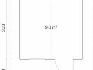 HUELVA 3.2x3.2m Log Cabin - Northern Log Cabins