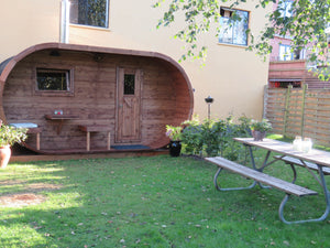 Sauna Oval | 4.0 x 2.4m - Sauna Log Cabin - Northern Log Cabins