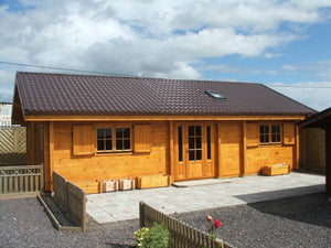 Monaco 2 Bed Log Cabin - - Northern Log Cabins