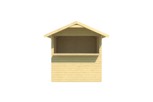 Kiosk Cabin | 2 x 2m - Glamping Cabin - Northern Log Cabins