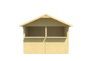 Kiosk Cabin | 3 x 2m - Glamping Cabin - Northern Log Cabins