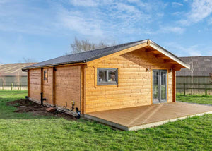 Monaco 2 Compact - 2 Bed Log Cabin - Lodge Log Cabin - Northern Log Cabins