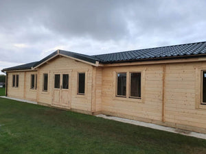 Monaco 4 Bed Log Cabin - Lodge Log Cabin - Northern Log Cabins