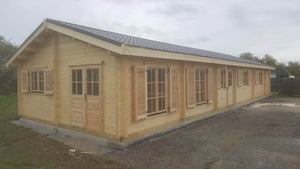 Monaco 4 Bed Log Cabin - Lodge Log Cabin - Northern Log Cabins