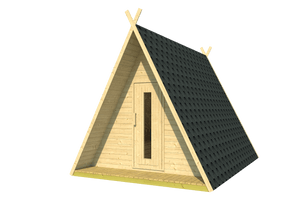 Wigwam | 3.0 x 4.3m - Glamping Pod - Northern Log Cabins