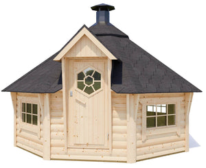 ROSCO BBQ Grill Cabin | 12 m2 - BBQ Grill Cabin - Northern Log Cabins