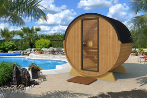 Terrace Sauna | 1.6 x 2.3m - Sauna Log Cabin - Northern Log Cabins