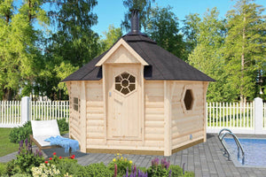 KRIS Sauna Cabin | 9m2 - Sauna Log Cabin - Northern Log Cabins