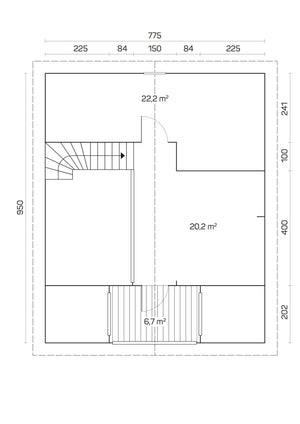 SERENA 8.0x9.7m Log Cabin - - Northern Log Cabins
