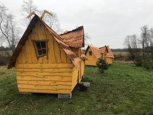 Shabby Chalet S | 4.2x2.5m - Glamping Pod - Northern Log Cabins
