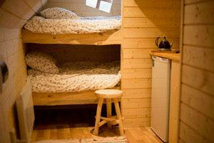 Shabby Chalet L | 6.5x2.2m - Glamping Pod - Northern Log Cabins
