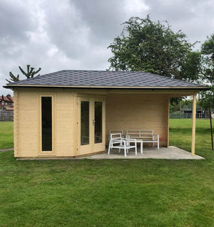 VENEZIA 5.8x3.0m Log Cabin - - Northern Log Cabins