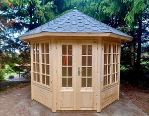 LOUISE 3.0x3.0m Log Cabin - - Northern Log Cabins