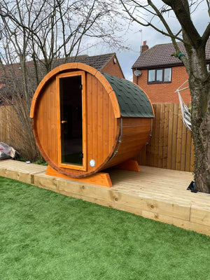 Terrace Sauna | 1.6 x 2.3m - Sauna Log Cabin - Northern Log Cabins