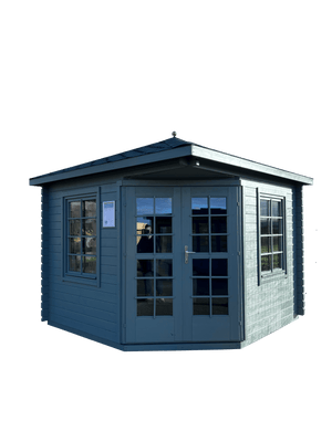 VICTORIA-B 3.0x3.0m Log Cabin - - Northern Log Cabins