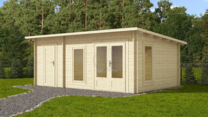 DOVER COMBI 6m x 4m - Northern Log Cabins