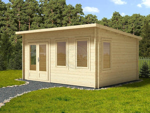 ATLANT 5m x 4m Log Cabin