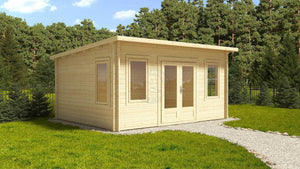 TORINO PENT 5m x 4m - - Northern Log Cabins