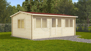 OSLO 6m x 4m - - Northern Log Cabins