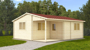 BORDO 7m x 6m - Northern Log Cabins