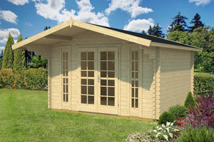 CAMILLA B 3.8x3.8m Log Cabin - Log Cabin - Northern Log Cabins