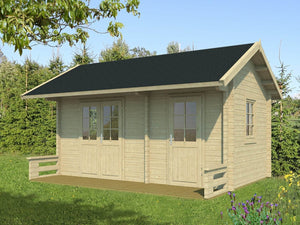 EEVA 3.0x5.0m Log Cabin - Northern Log Cabins