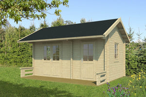 EEVA 3.0x5.0m Log Cabin - Northern Log Cabins