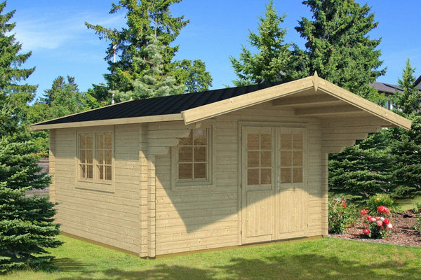 ENZO B 4.0x4.0m Log Cabin