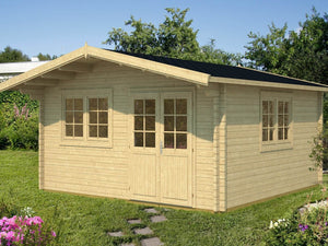 ENZO D 5.0x5.0m Log Cabin