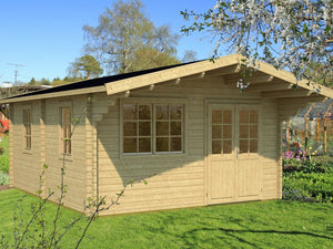 ENZO E 5.0x6.0m Log Cabin