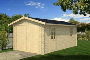GARAGE A 3.2x5.7m Log Cabin - Northern Log Cabins