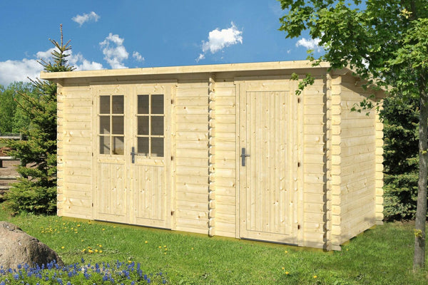 GLORIA-H 4.5x2.9m Log Cabin